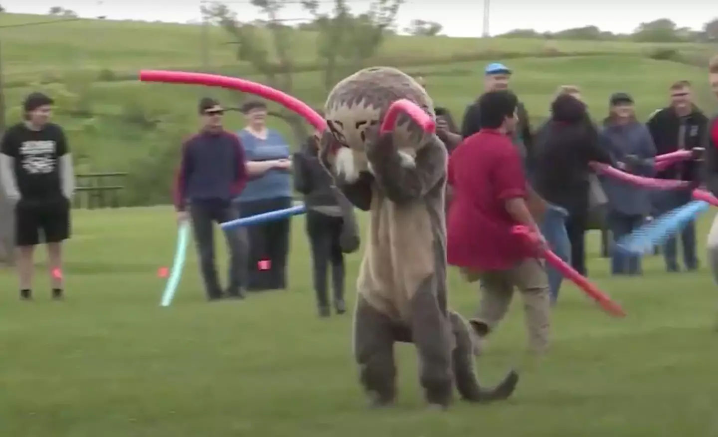 The event raised money for a local Children's hospital.