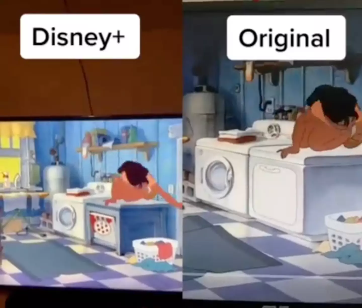 Spot the difference. (Disney)