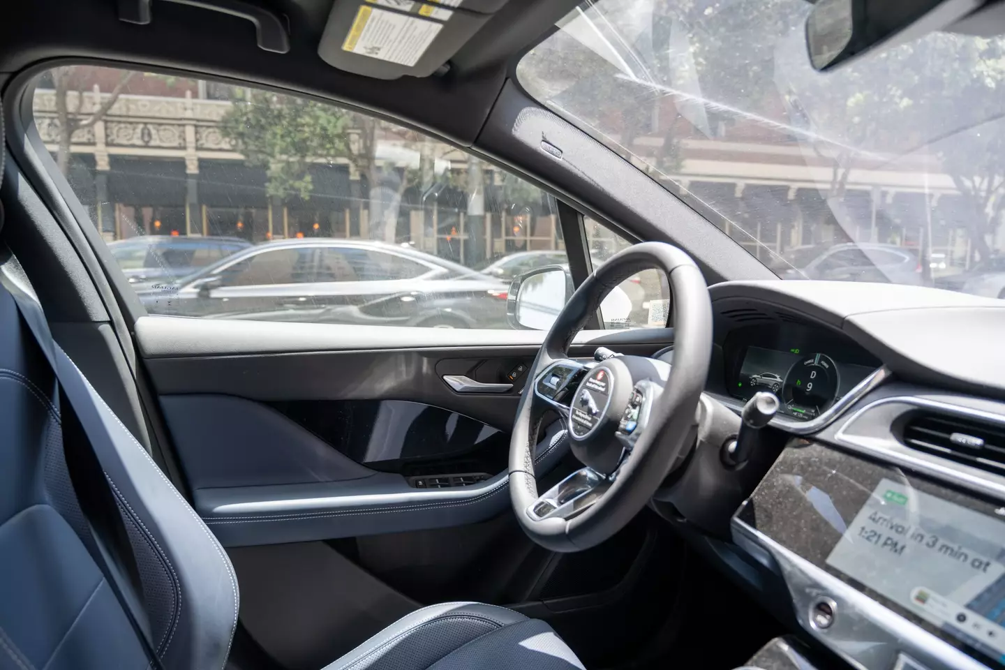 Amina was in a driverless car at the time (Smith Collection/Gado/Getty Images)