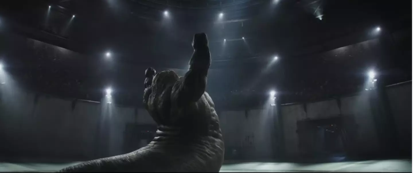 Allen White voices Rotta the Hutt in The Mandalorian and Grogu (Disney)