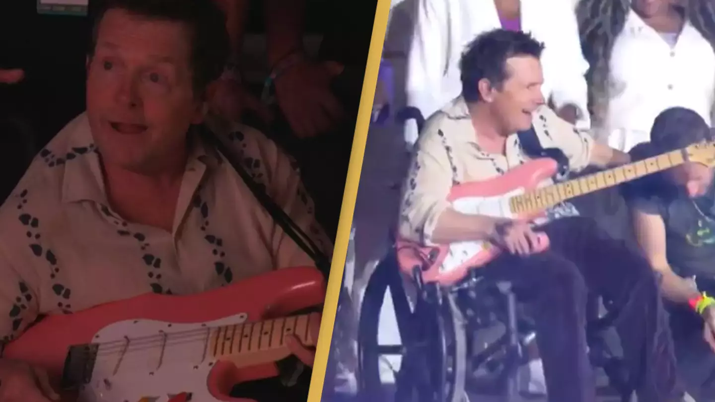 Festival crowd goes wild as Michael J. Fox makes surprise stage appearance amid Parkinson's battle