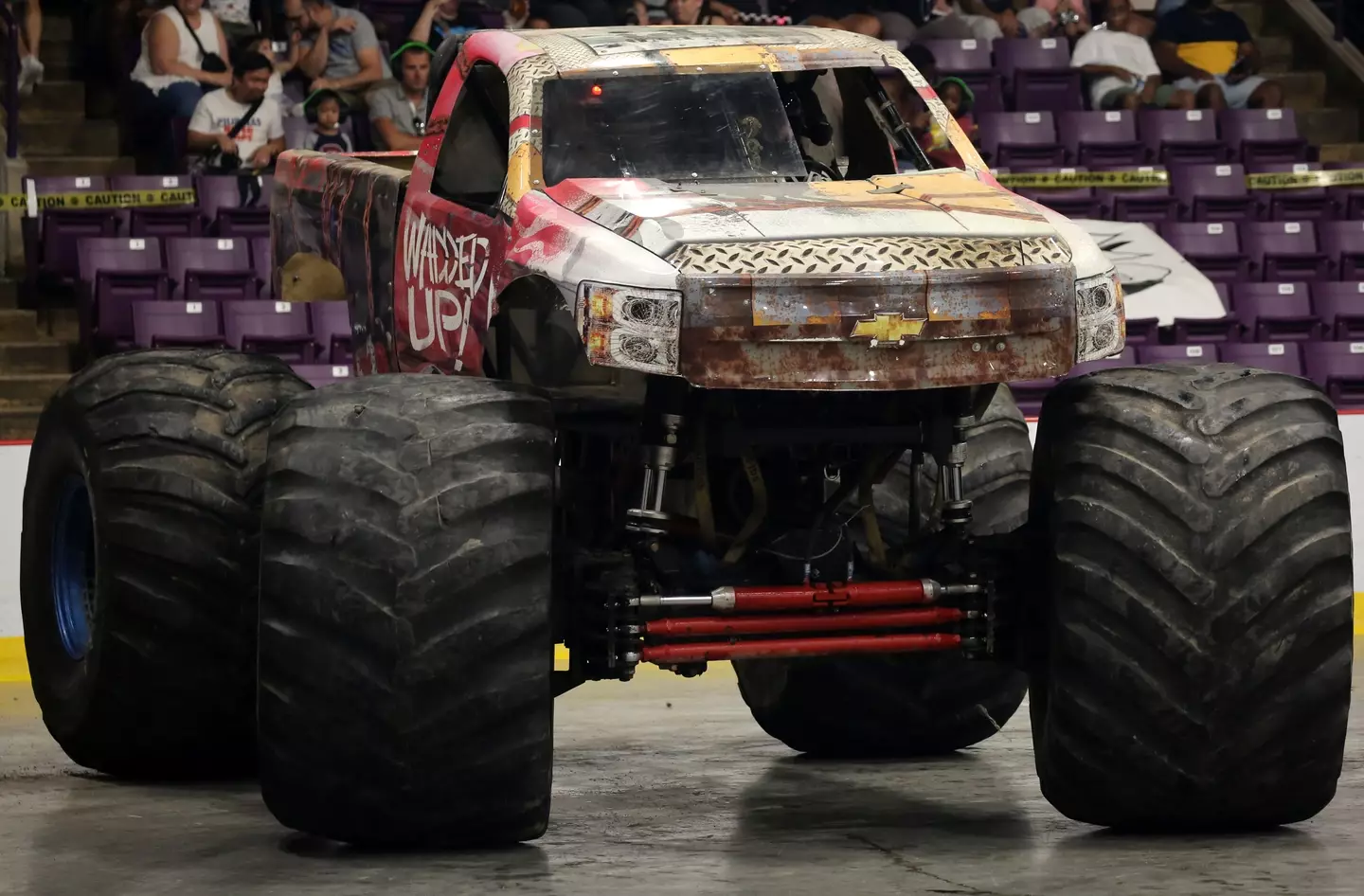 Given the size of the trucks, grave concern remains for the man.