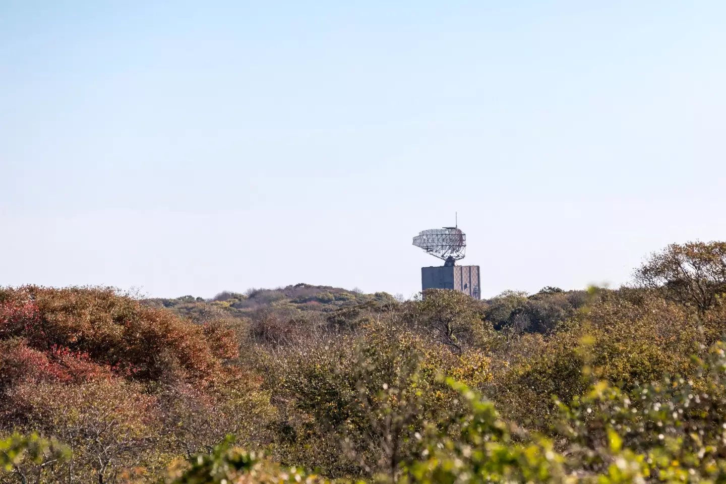 There are a lot of stories about the radar tower at Camp Hero.