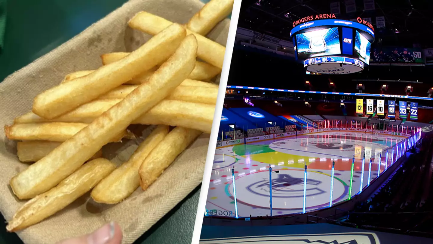 People horrified after woman reveals she was charged $8 for 15 fries at hockey match
