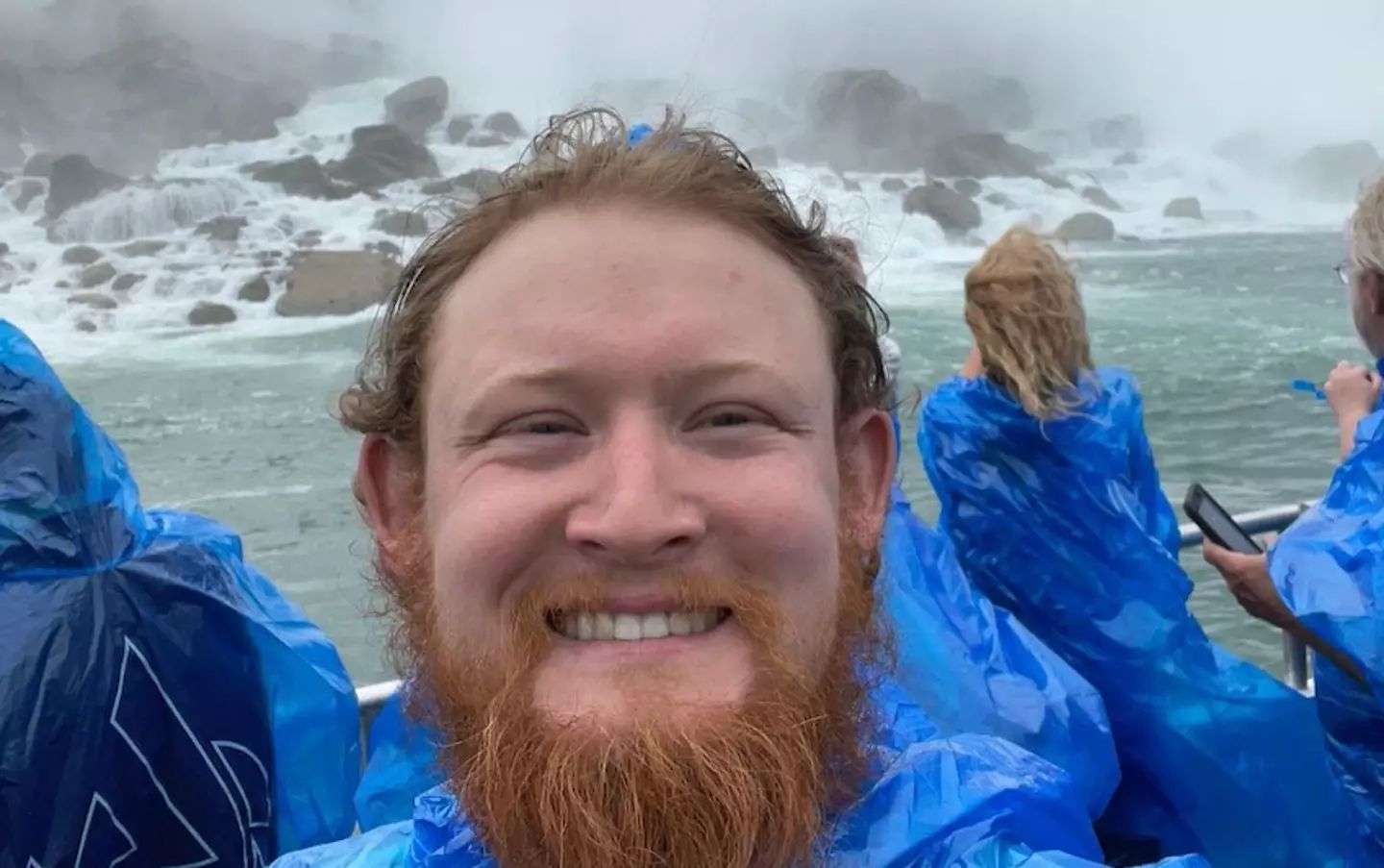 Matthew didn't realize how badly he'd been hurt. (Supplied)