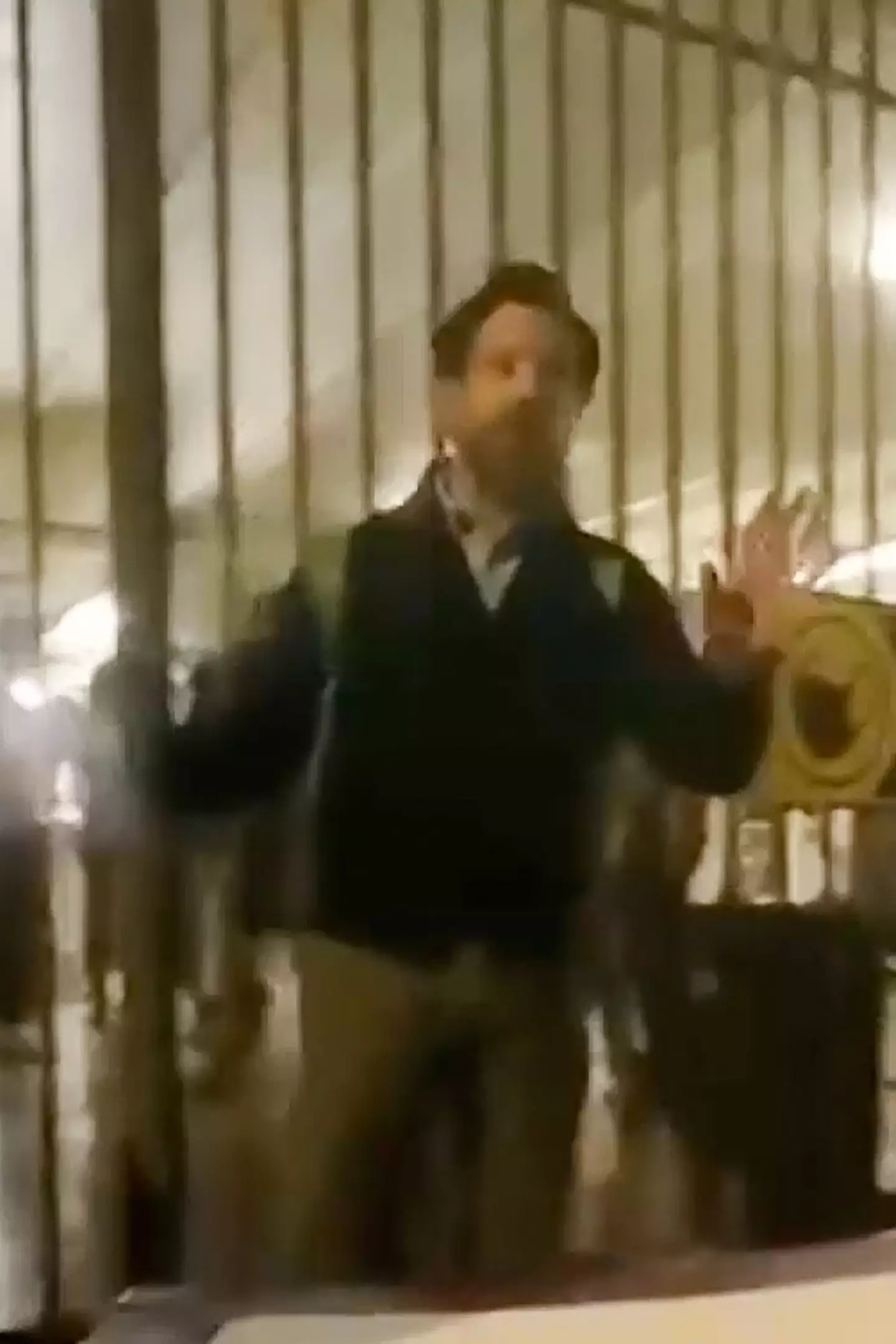 The actor said he was 'scared' by the interaction (TMZ)