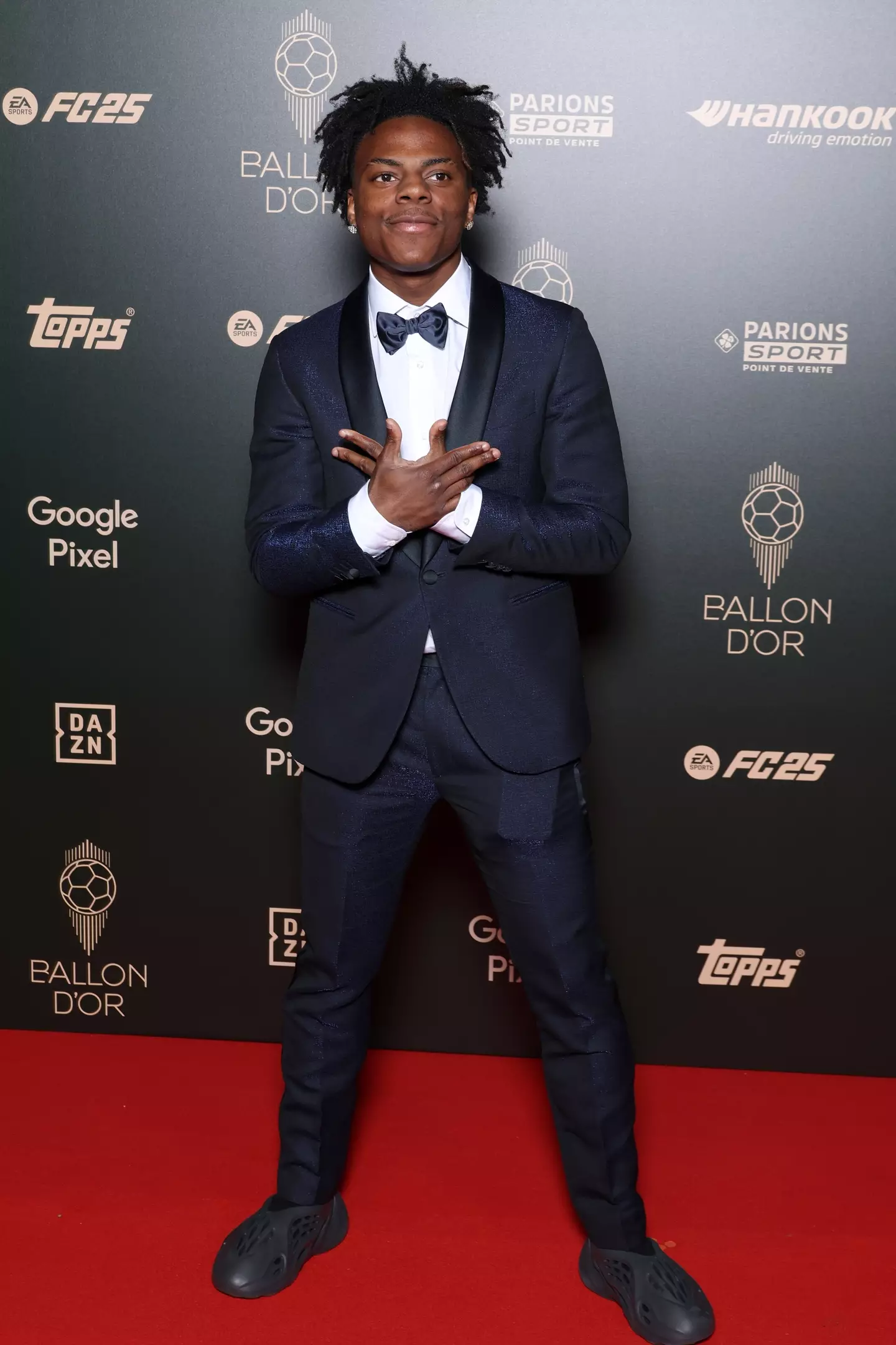 IShowSpeed faired pretty well against a world-class athlete (Pascal Le Segretain/Getty Images)