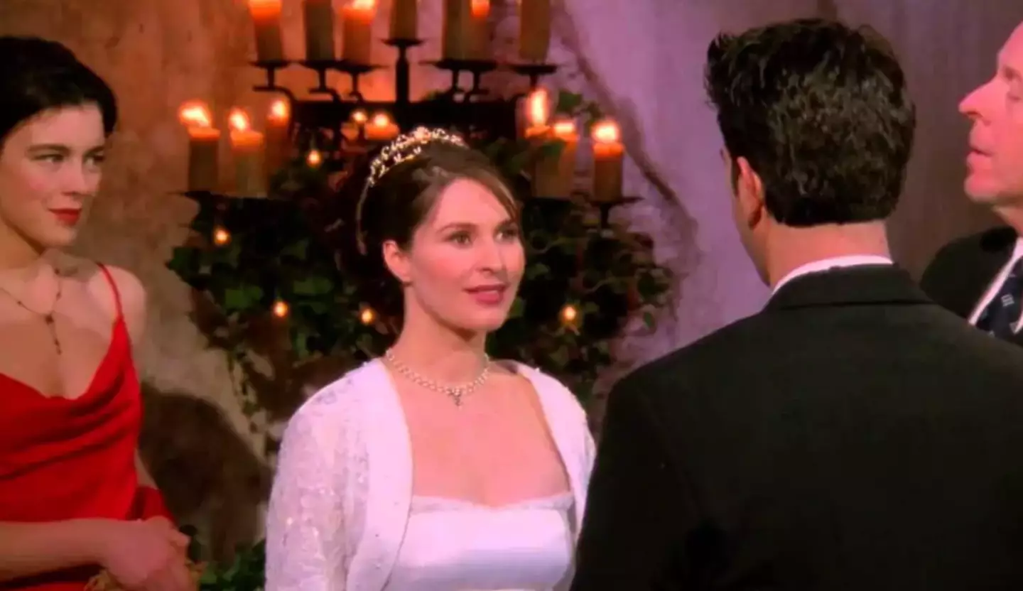 Emily married Ross and swiftly divorced him. NBC