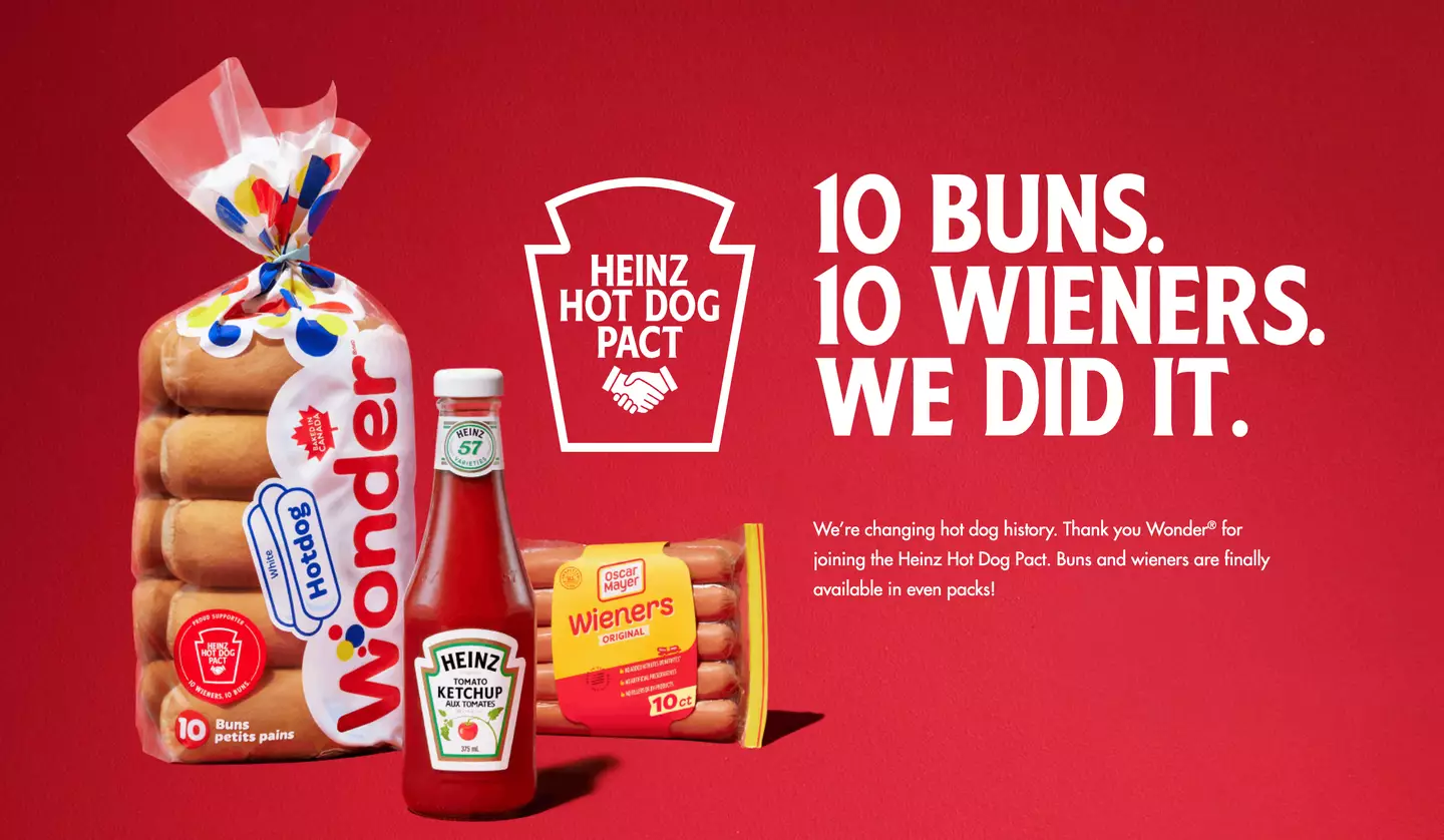 Heinz tried to tackle the issue.