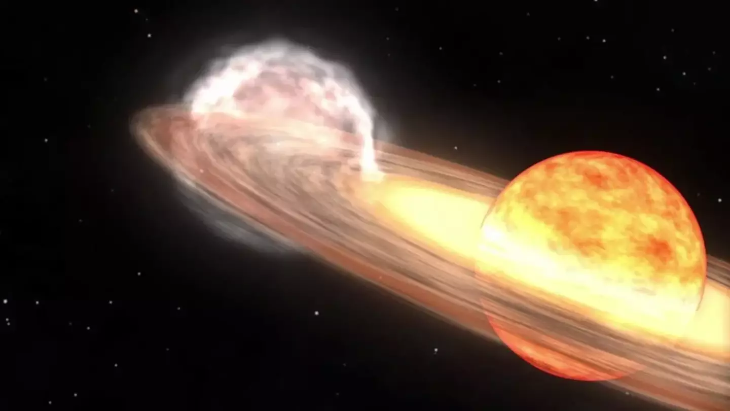 Scientists at NASA predict over the next few months the world will bare witness to the formation of a ‘new star’.(NASA)