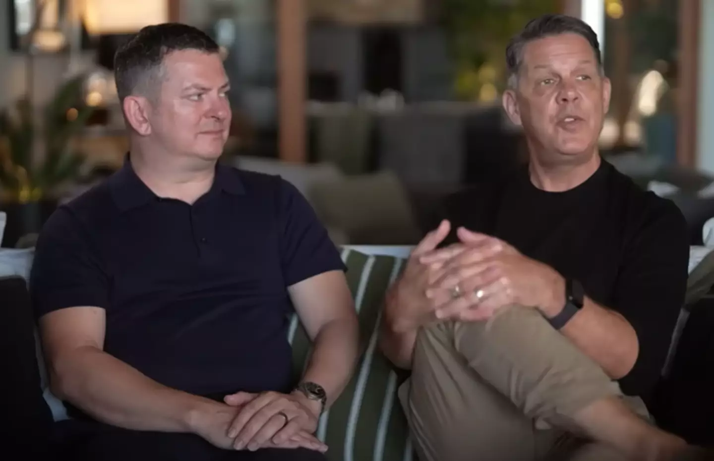 Tyler, Jim's partner, noticed early signs (YouTube/@ABCNews)