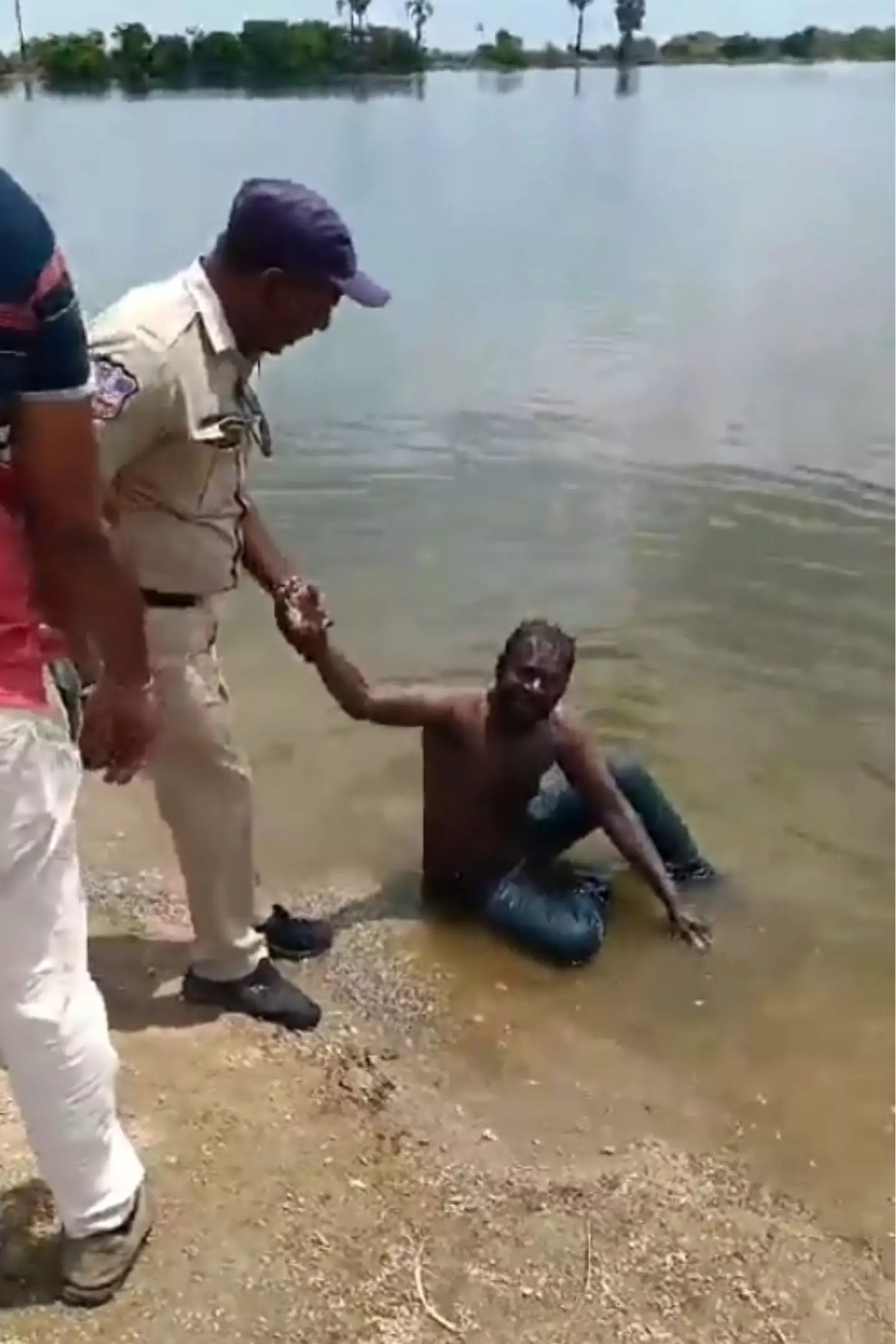 The viral video has wracked up hundreds of comments from viewers. (Viral Press)