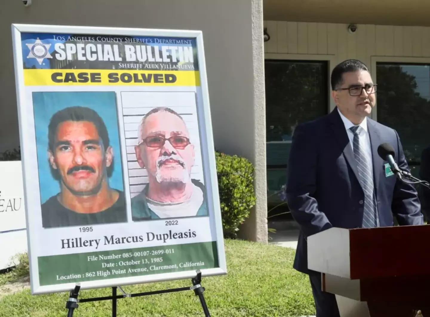 Police were able to solve the case thanks to advancements in forensic technology.