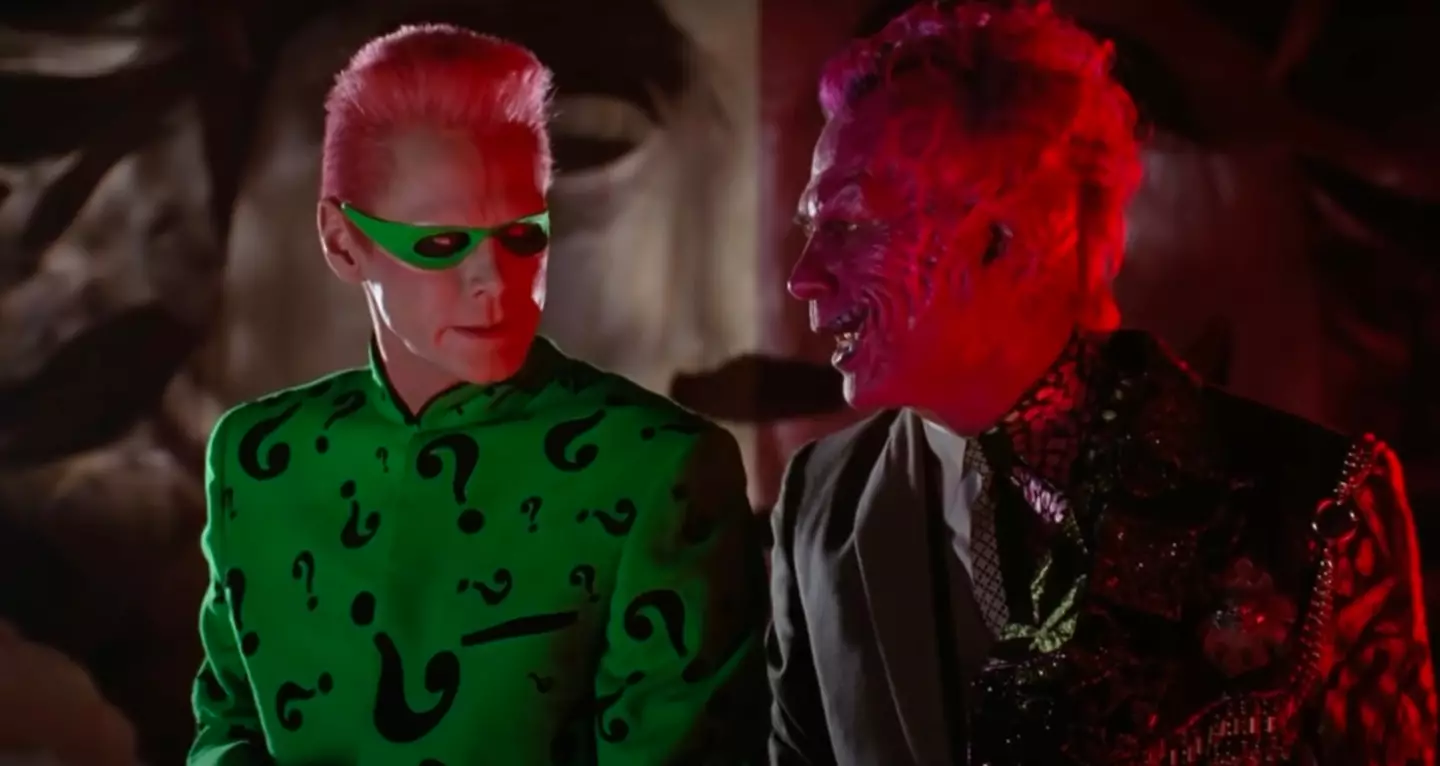 Tommy Lee Jones hated Jim Carrey whilst making Batman Forever.