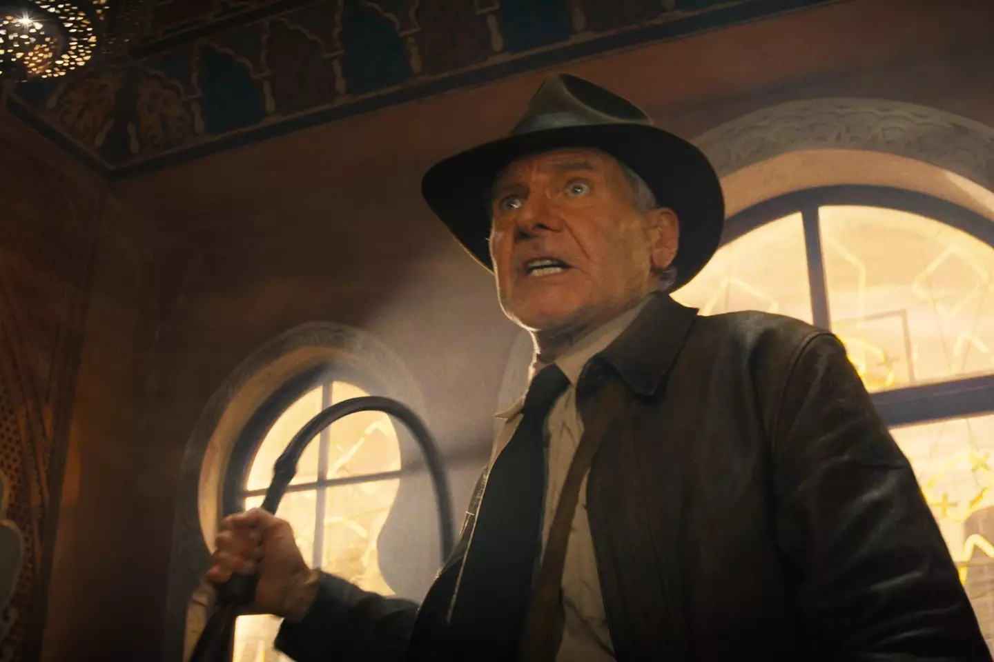 This is Harrison Ford and Indiana Jones' last outing.