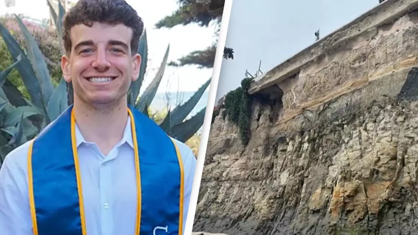 Family sue Santa Barbara after son is fourteenth person to slip off cliff and fall to his death