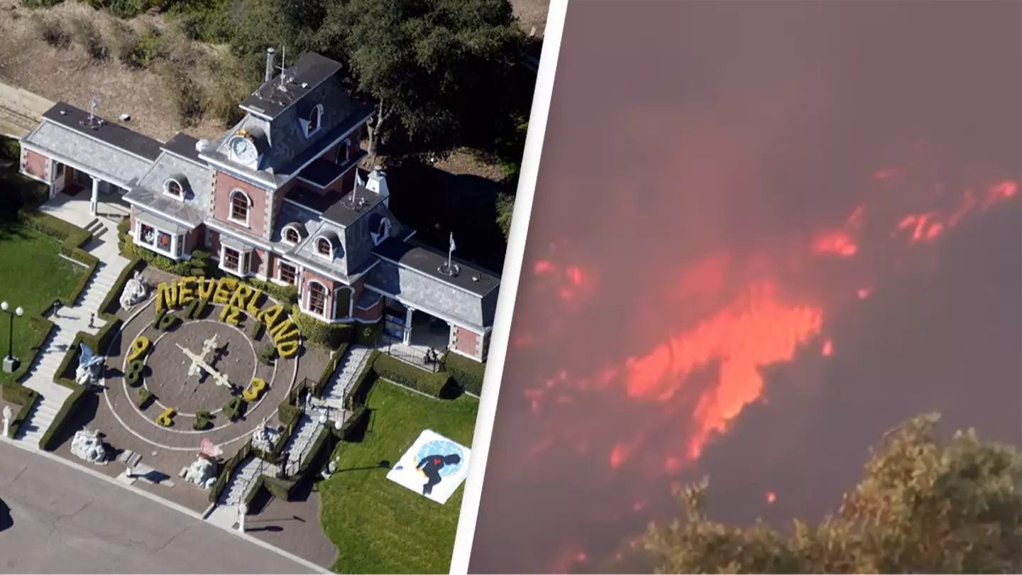 Michael Jackson's Neverland Ranch threatened by 18,000 acre SoCal wildfire