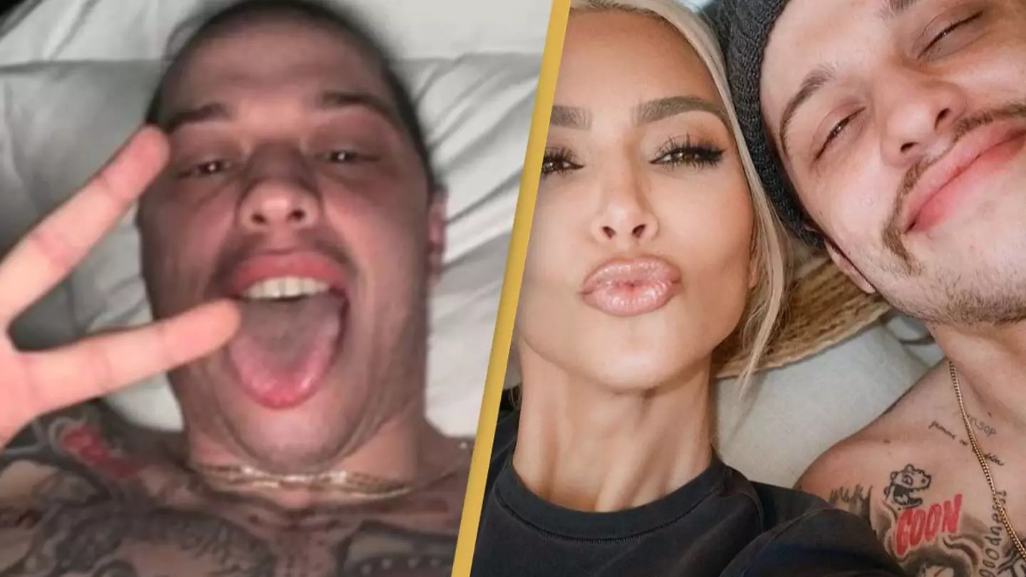 Pete Davidson has removed all his tattoos dedicated to Kim Kardashian