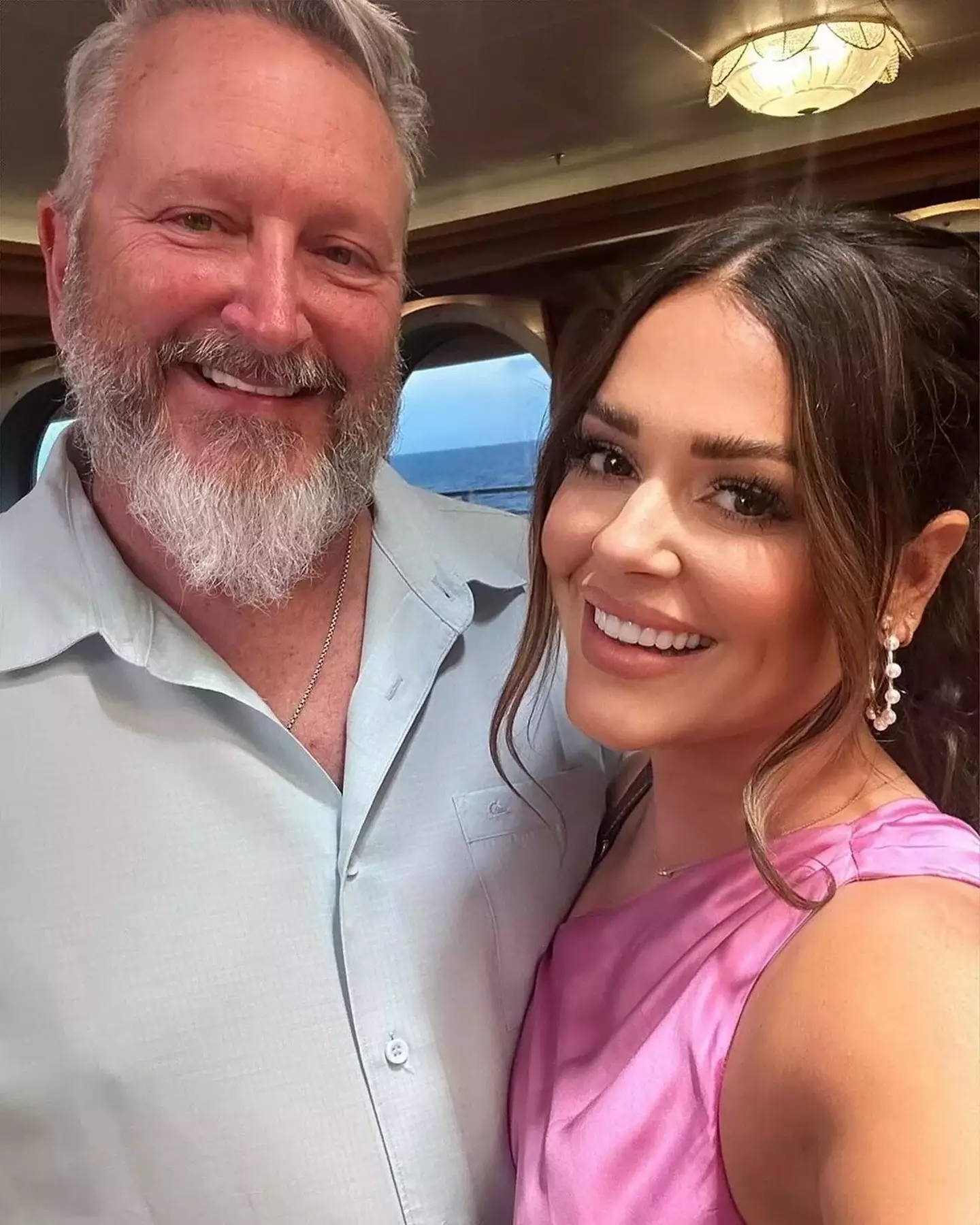 Alan and Jessica have a 28-year age gap between them (Instagram/jessicazirk)
