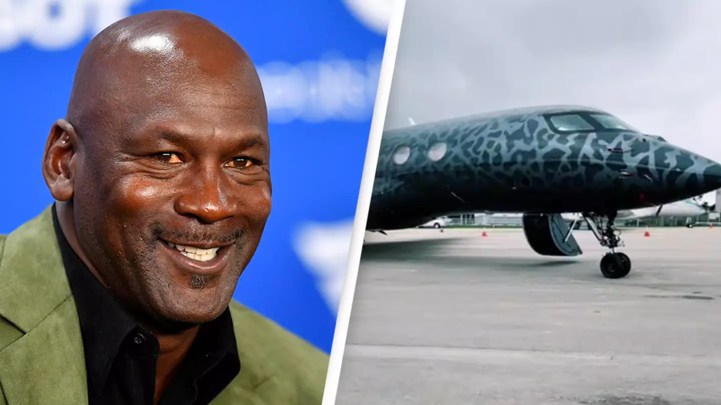 Inside Michael Jordan's new $70,000,000 private jet with custom $500,000 paint job