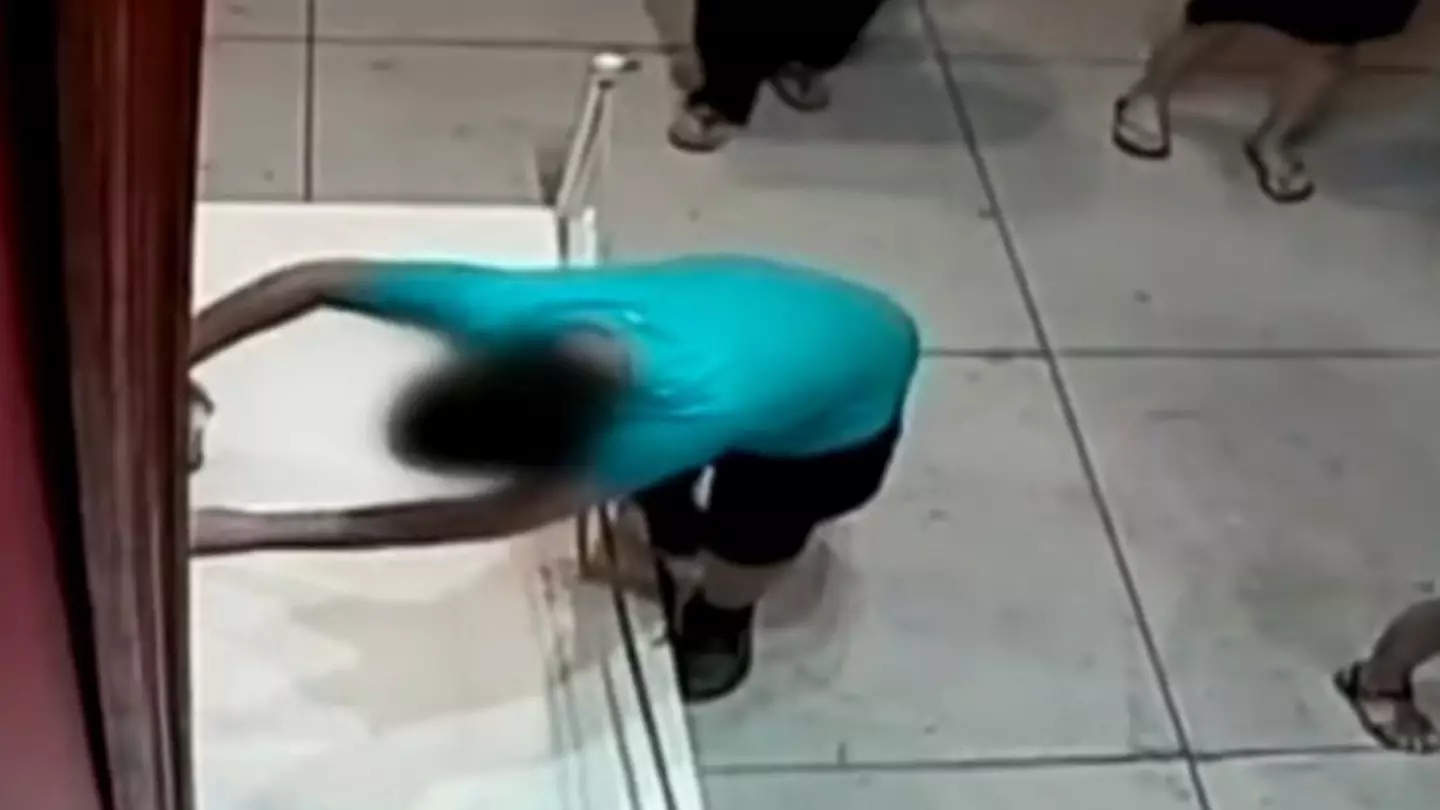 The video has gone viral once more.