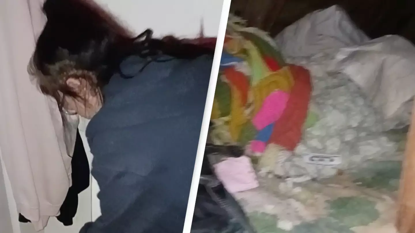 Woman warned ‘someone’s living in her home’ after discovering creepy hidden room in her closet