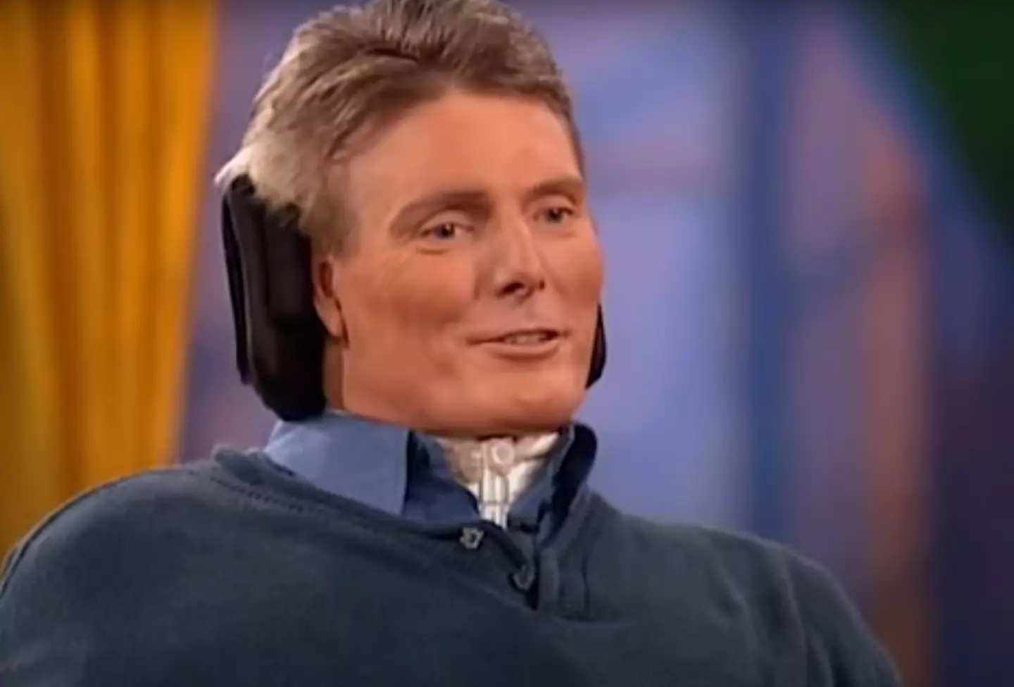 Christopher Reeve made the remark in an interview with Oprah Winfrey.