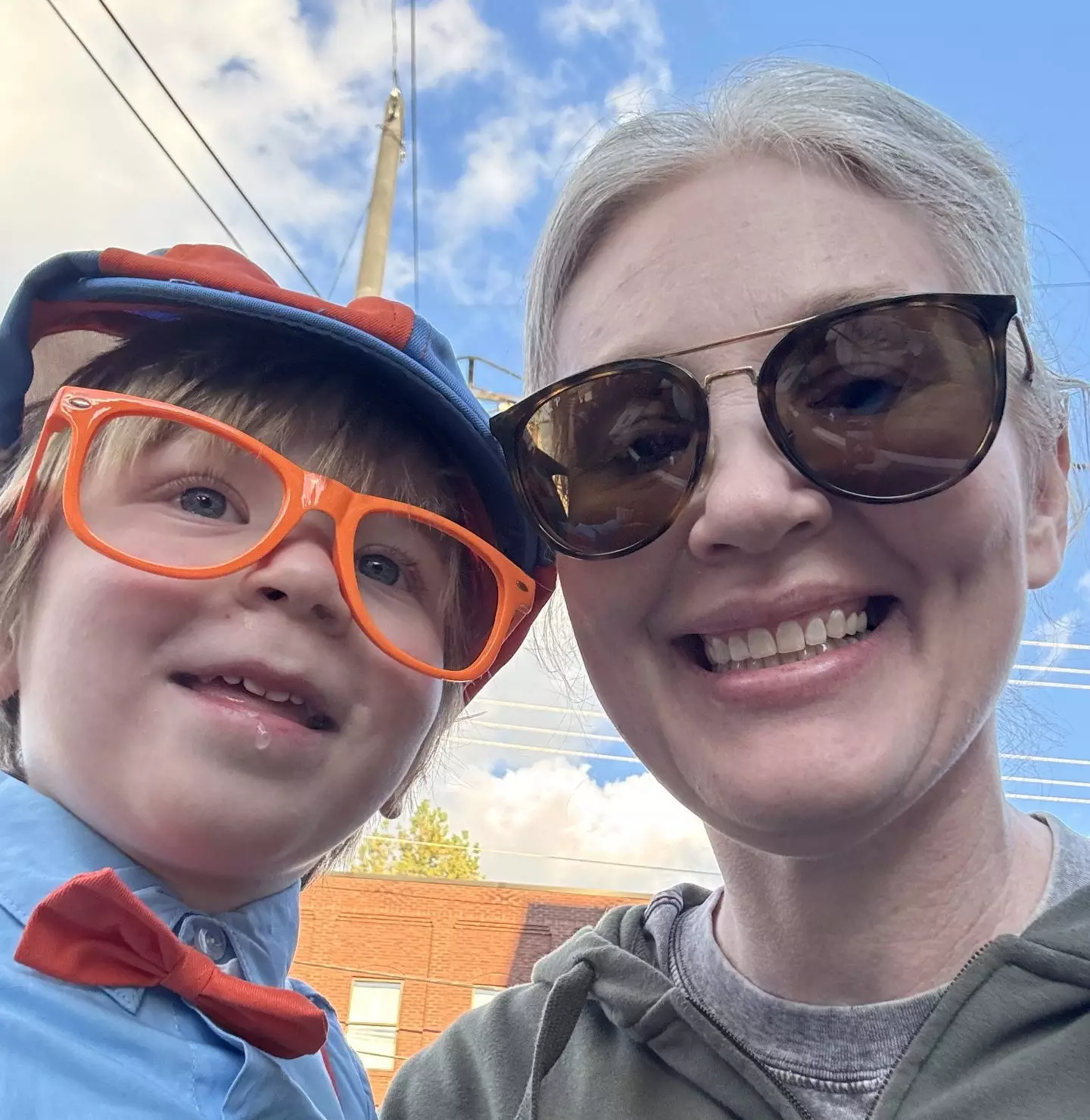 Staci Marklin had only recently become a mom when she started getting symptoms (SWNS)