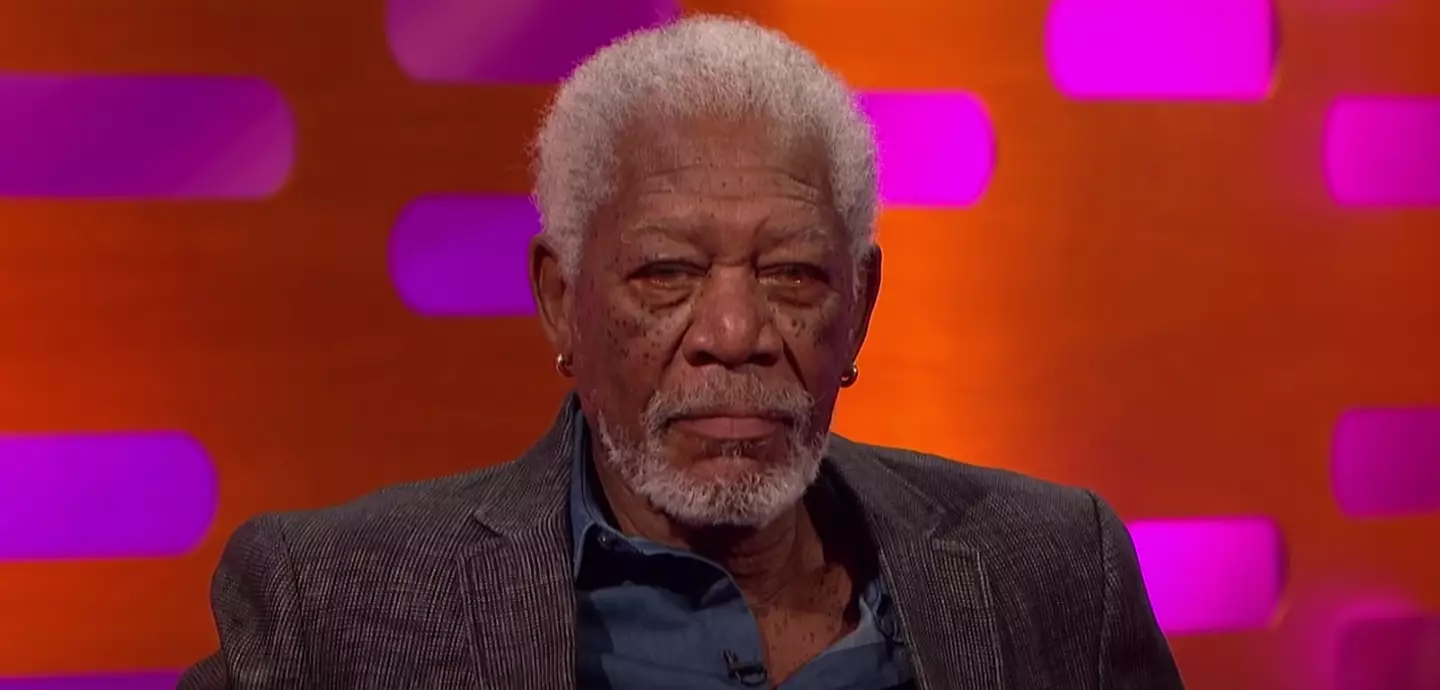 Morgan Freeman has never been spotted without his gold hoop earrings.