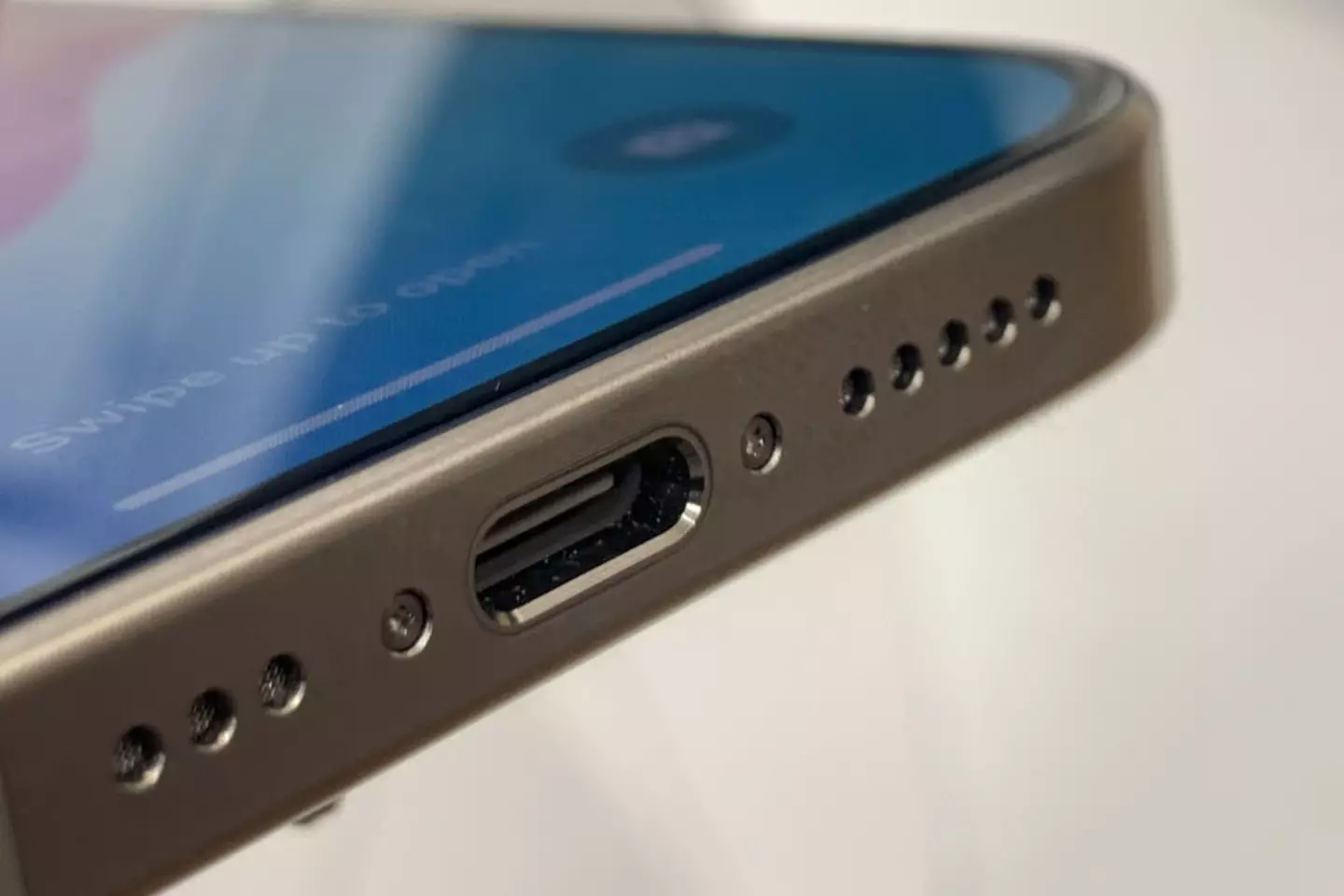 iPhone 15 models have USB-C ports.