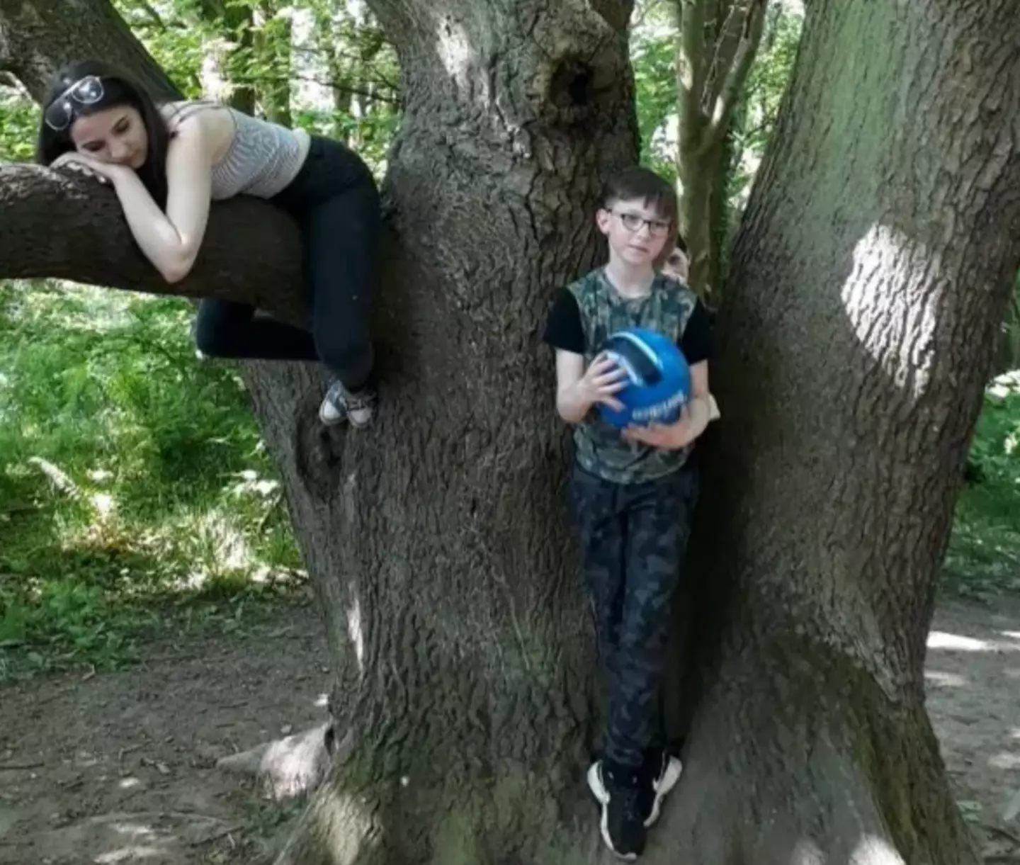 The family had enjoyed a picnic on their day out (Kennedy News and Media)