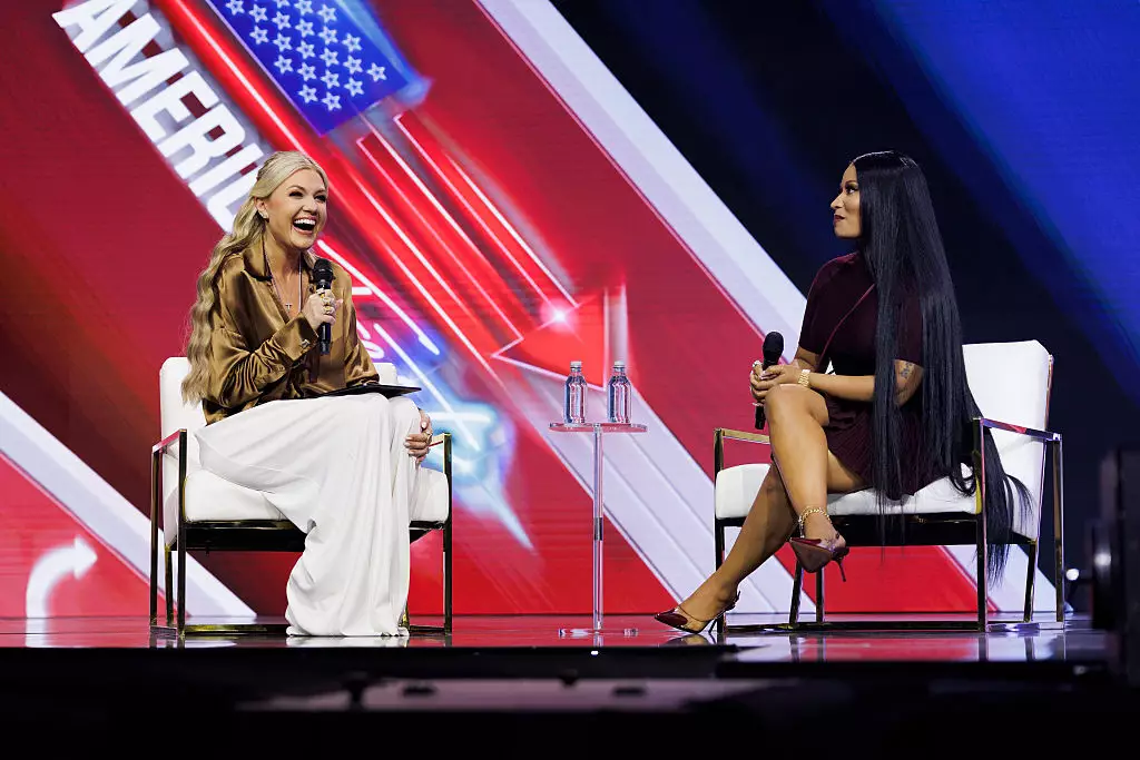 Nicki Minaj sat down with Erika Kirk during a controversial appearance (Caylo Seals/Getty Images)