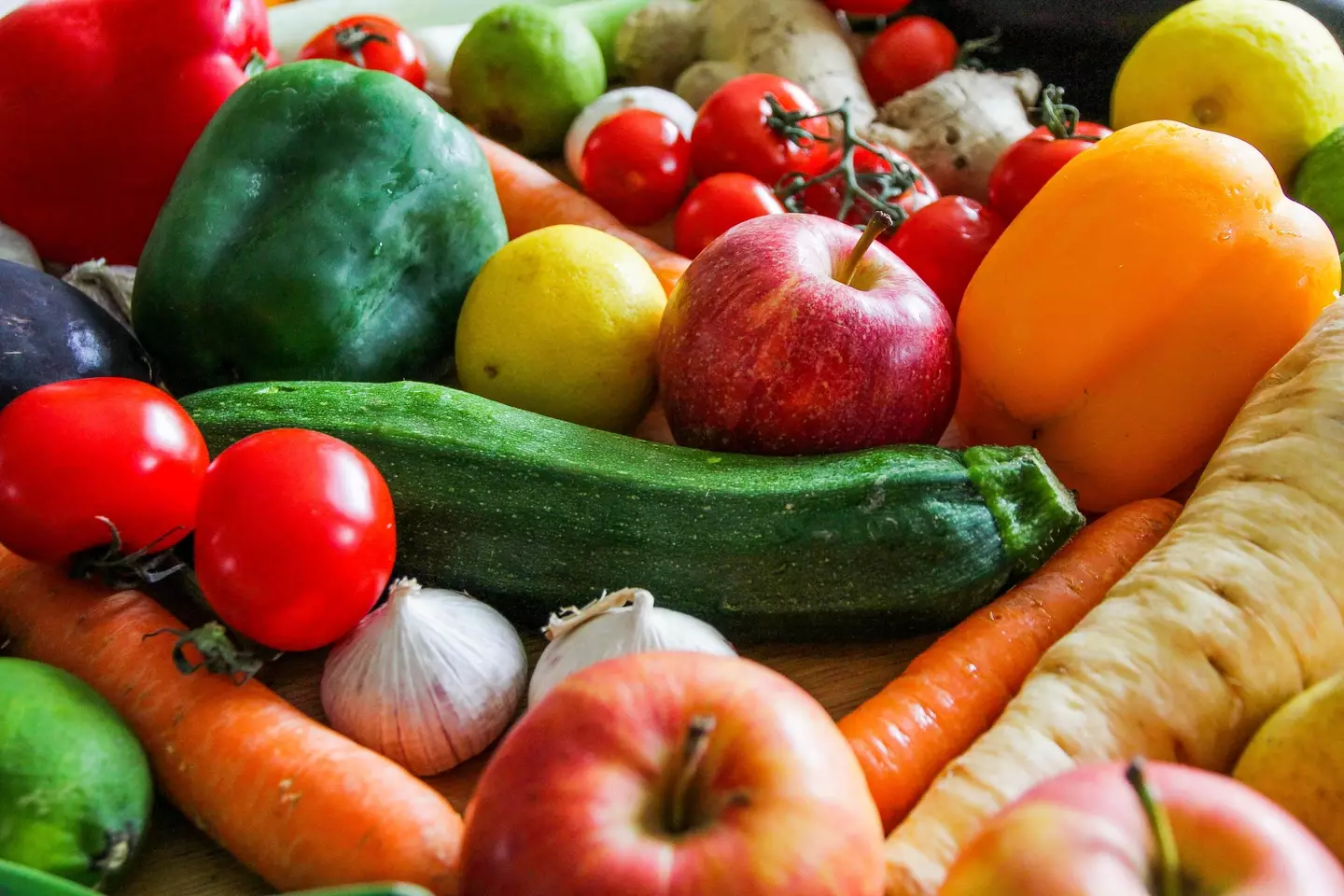 The study concluded that eating more fruit and vegetables can help with depression (Getty Stock Images)