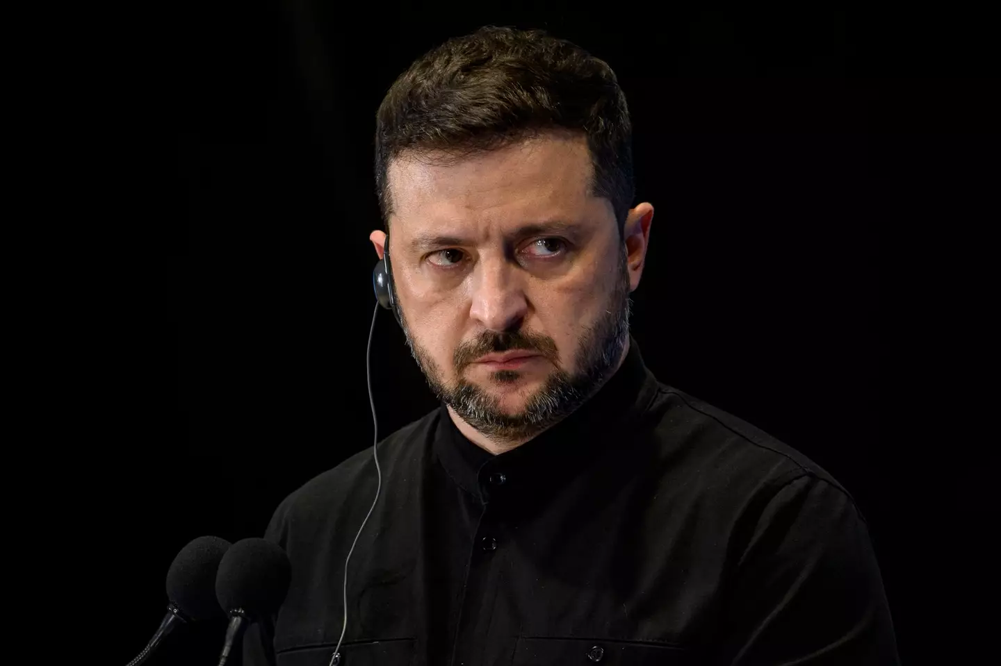 Volodymyr Zelenskyy has argued Ukraine will not take its forces out of parts of the country (Antonio Masiello/Getty Images)