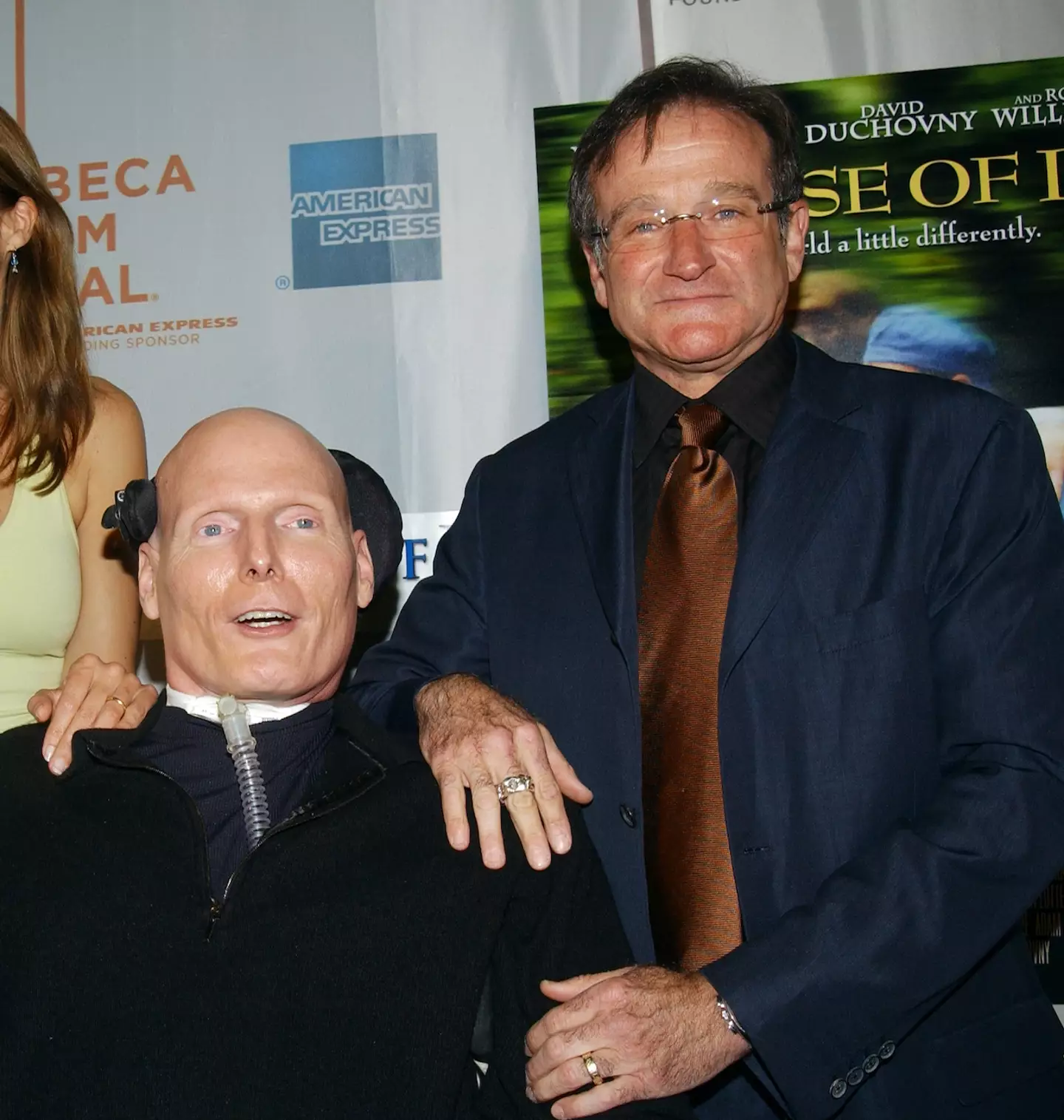 William's made Reeve laugh with one of his many impressions (Richard Corkery/NY Daily News Archive via Getty Images)