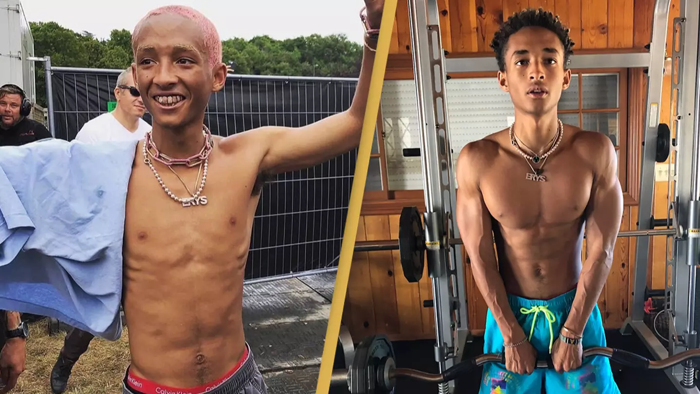 Jaden Smith calls out ‘haters' for posting old photos of him before he hit the gym
