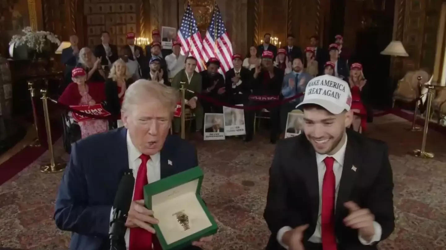 Influencer who bought Trump a Rolex as a gift admits he has lost at least $10,000,000 since the president enforced tariffs