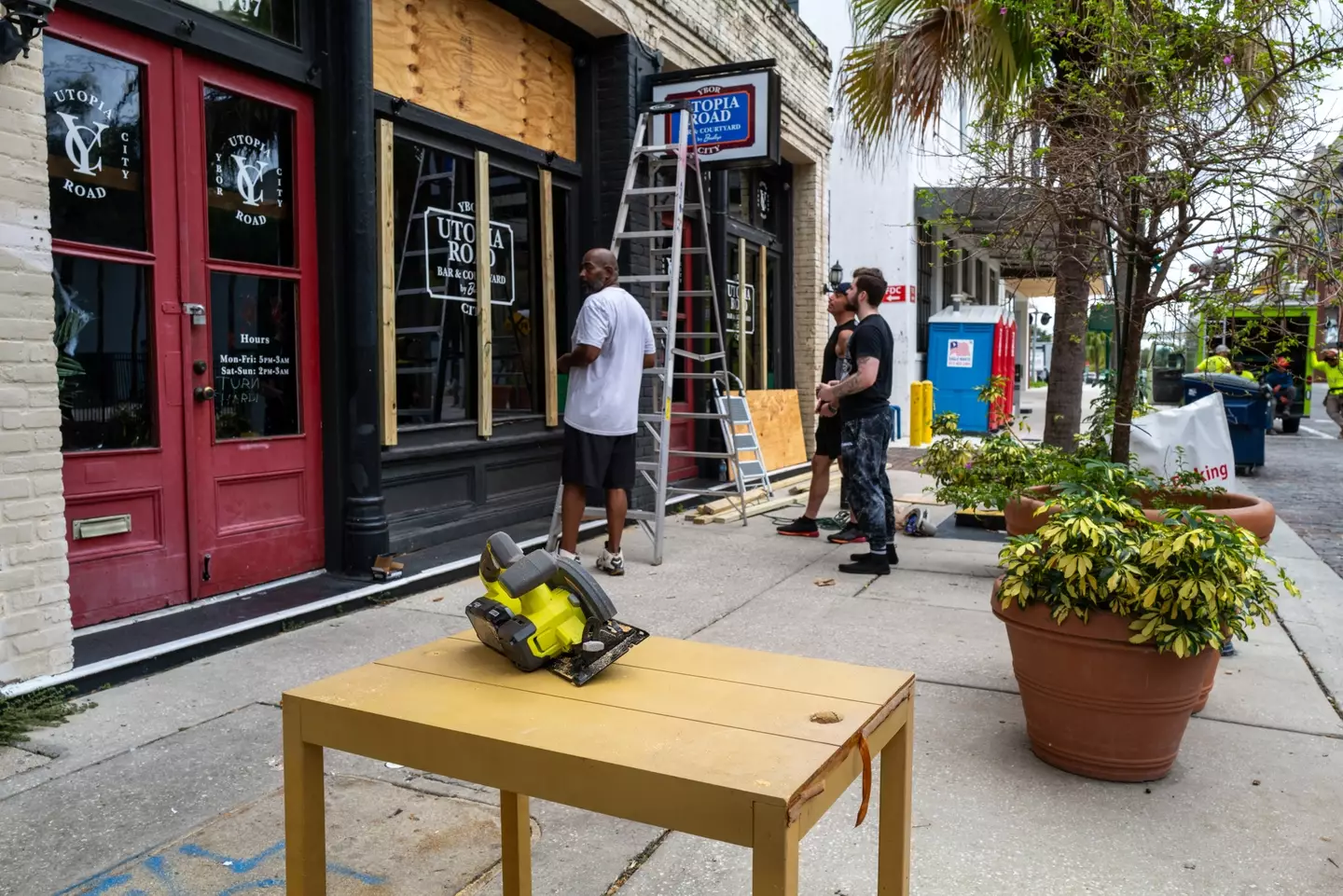 The Saffir-Simpson Hurricane Wind Scale currently goes up to category five (Spencer Platt/Getty Images)