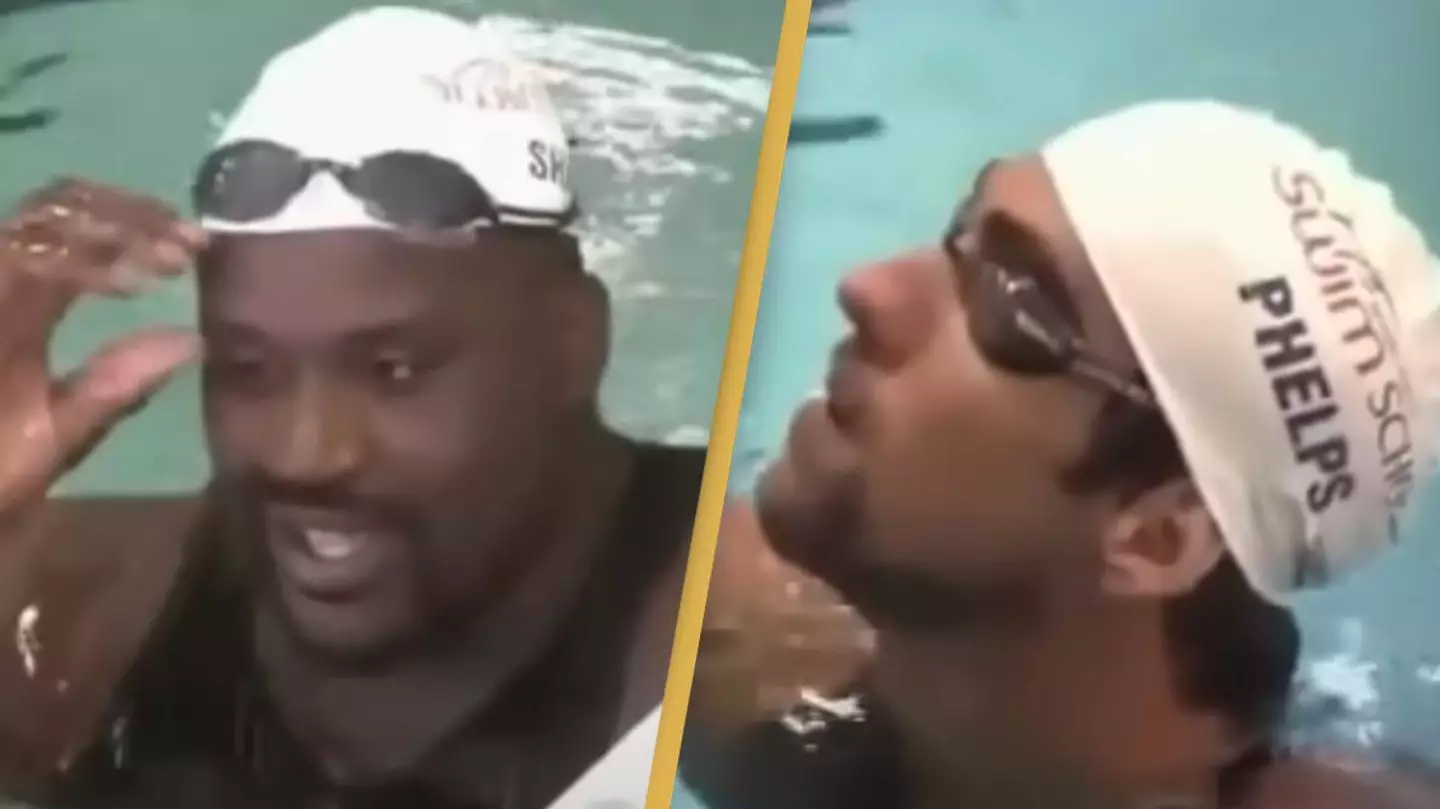Shaq challenged 'greatest Olympian ever' Michael Phelps to swim race and people are shocked at the result