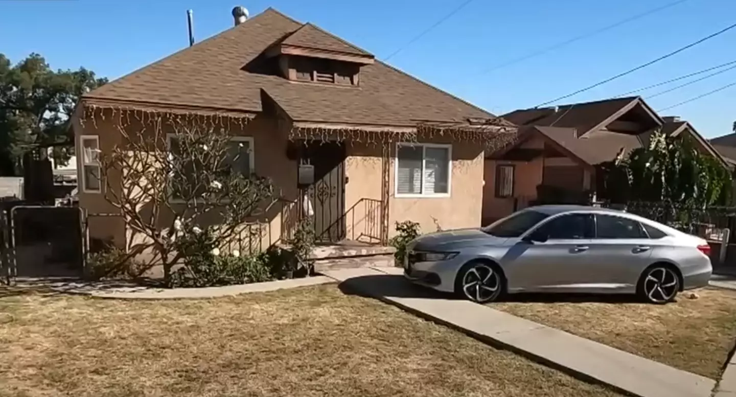 The home where the 93-year-old women complained of knocking beneath the floor (NBC News)