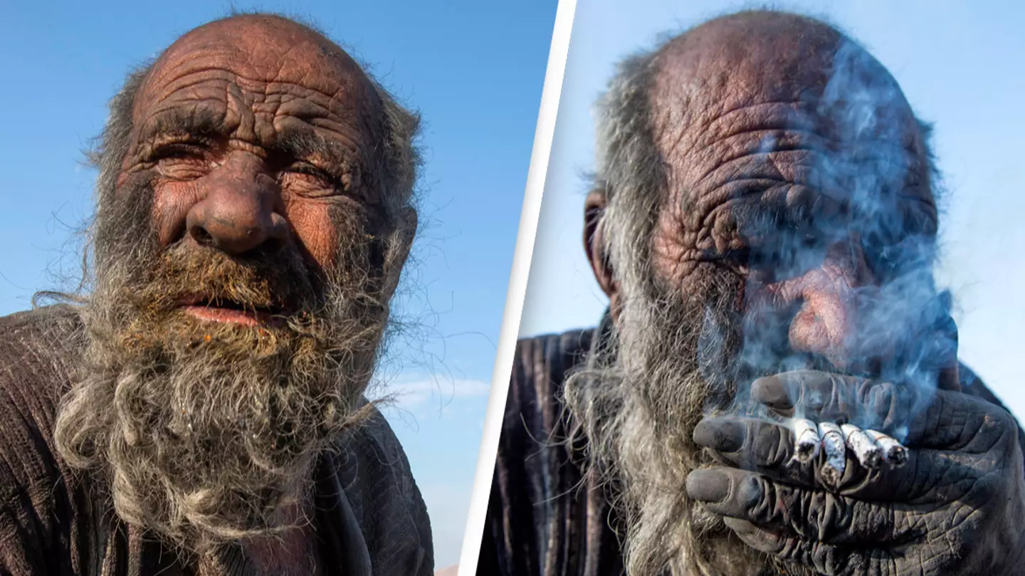 'World's dirtiest man' hadn't bathed with water or soap for over 60 years