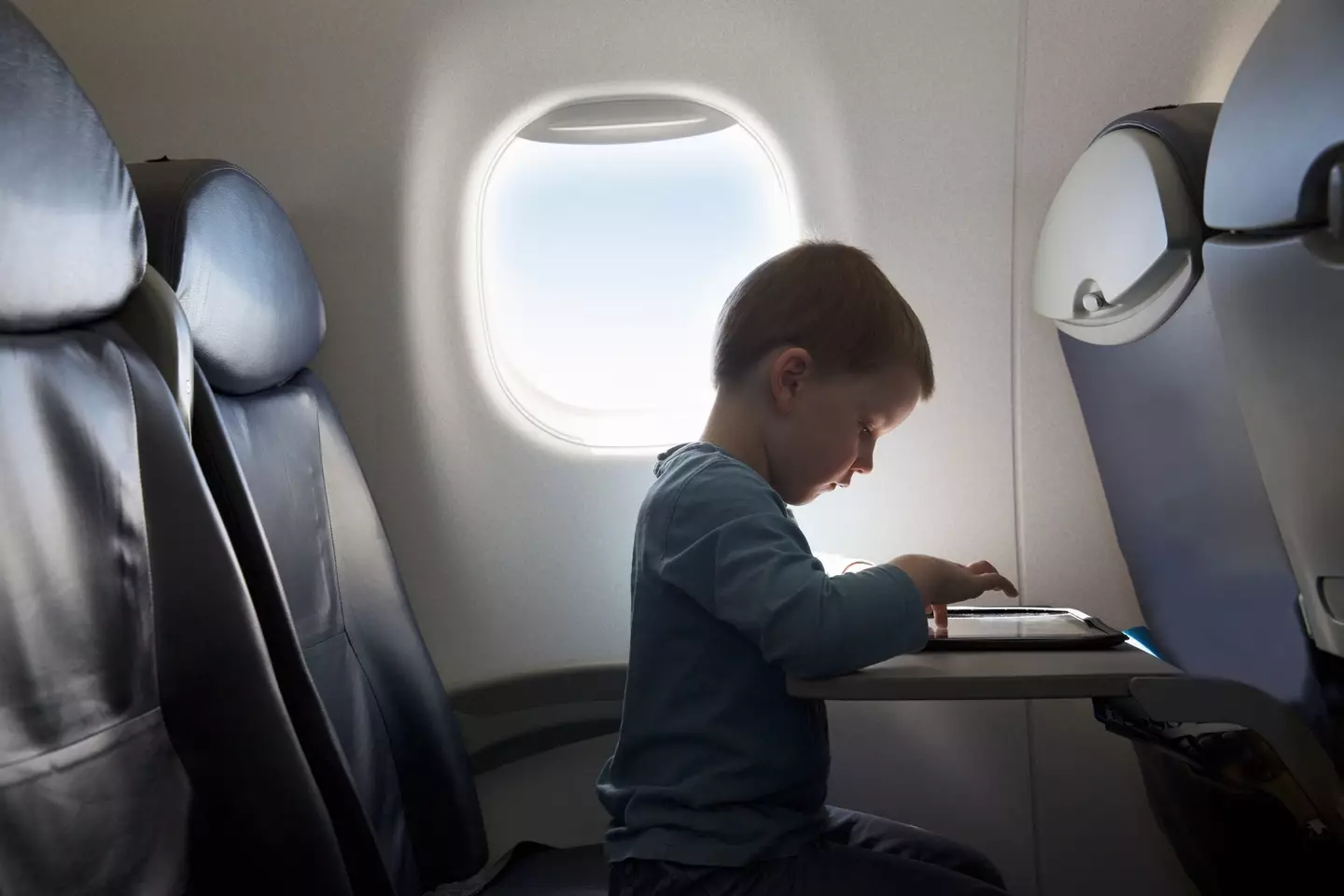 The six-year-old was put on the wrong plane (stock image).
