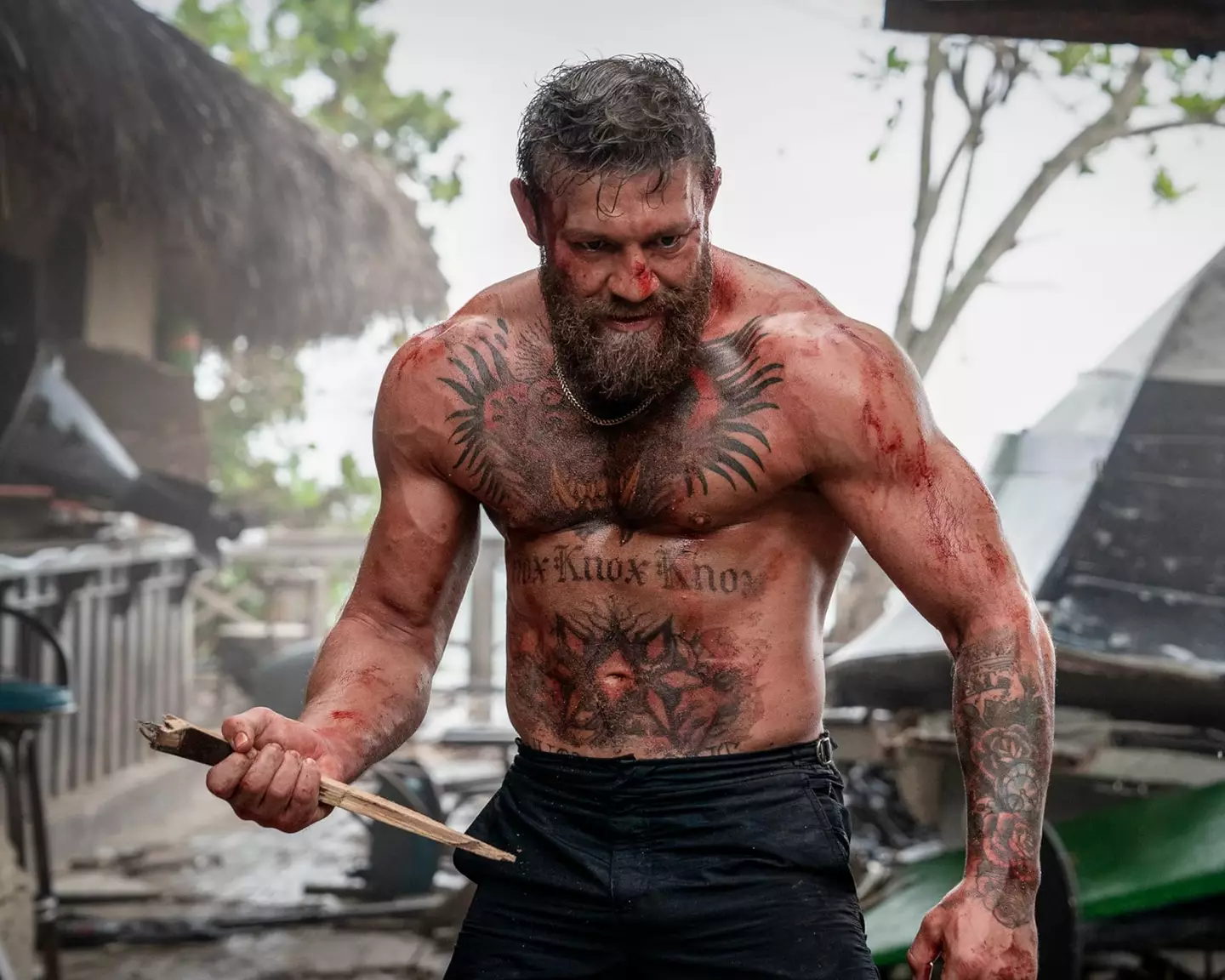 Conor McGregor has been called the best and worst thing about this remake.