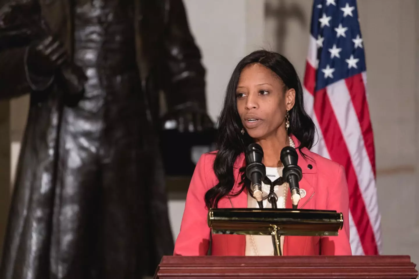 Mia Love was 49 when she died (Cheriss May/NurPhoto via Getty Images)