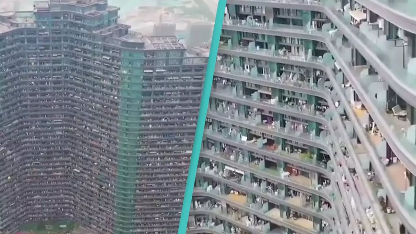 Types of people who live inside ‘dystopian' apartment block with 20,000 residents who never need to go outside