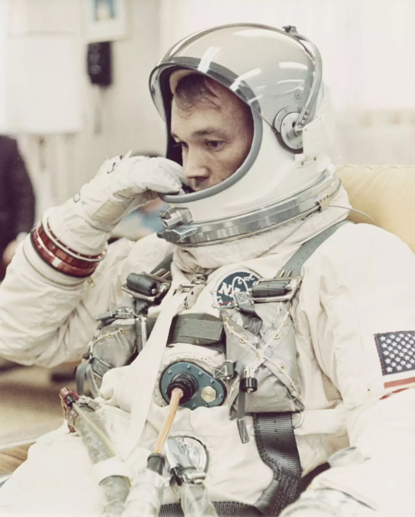 NASA astronaut Mike Collins in the 1960s (Space Frontiers/Getty Images)