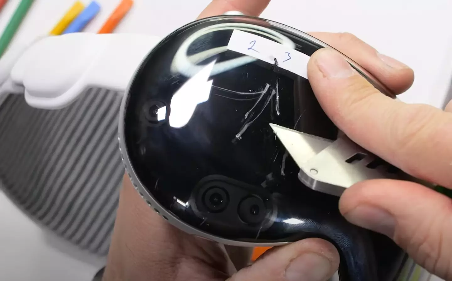 YouTuber JerryRigEverything totally destroyed the headset.