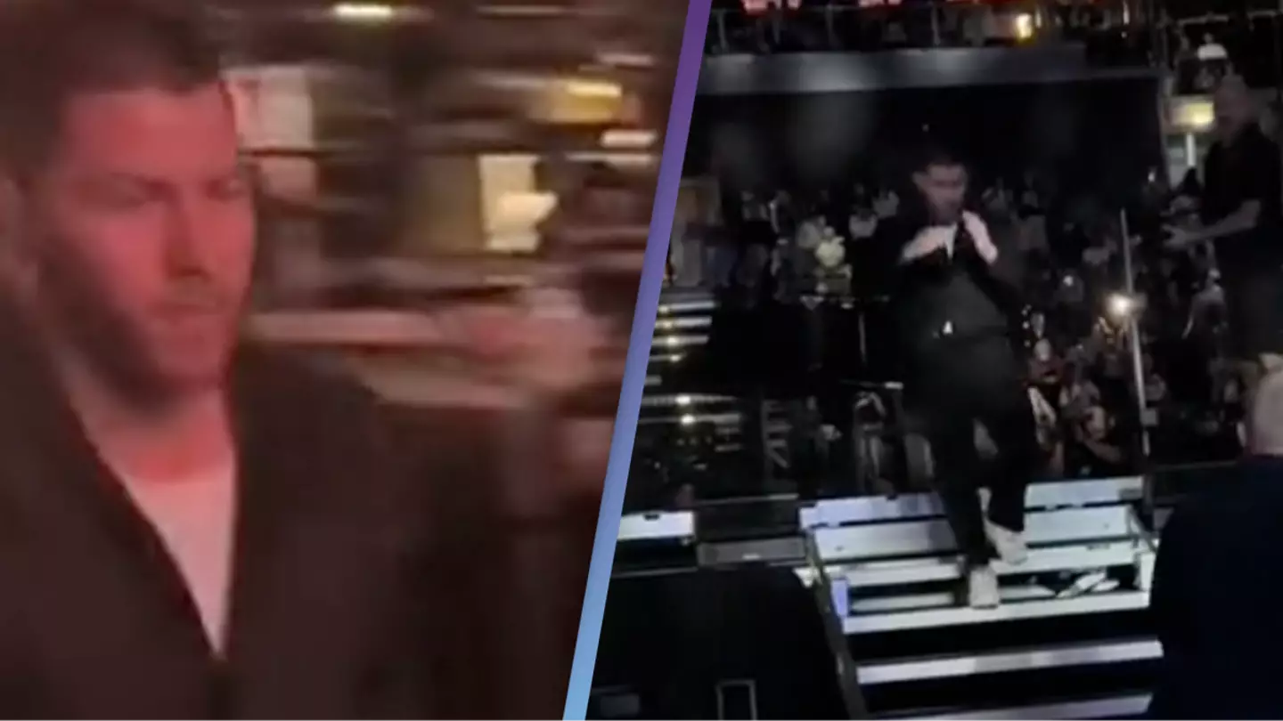 Nick Jonas runs off stage after ‘someone pointed a laser at him’ during concert