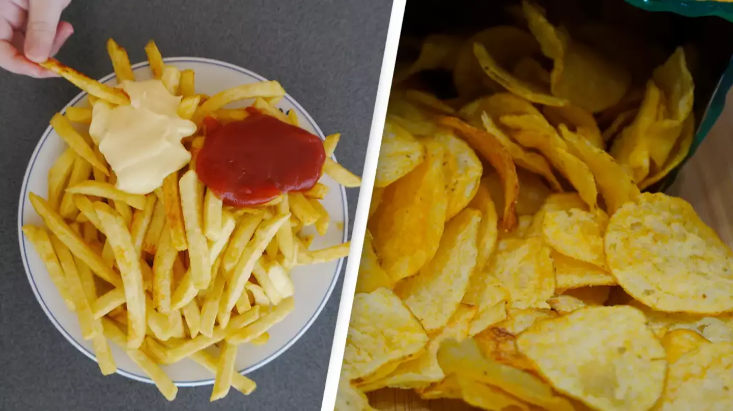 Teenager left ‘blind’ after living on diet of chips and fries