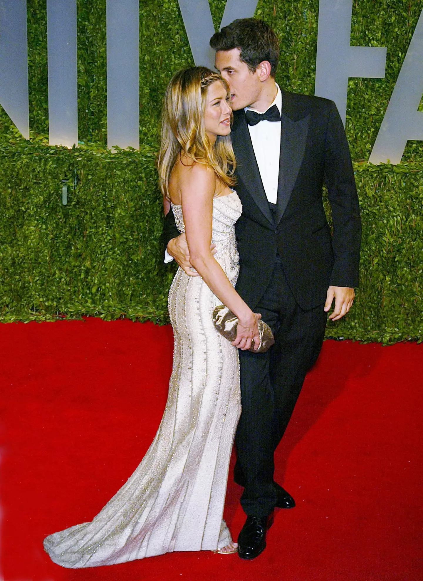 Jennifer Aniston and John Mayer dated for about a year.